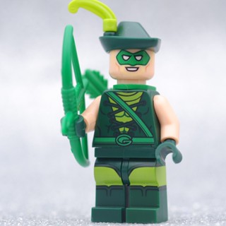 LEGO Green Arrow Hero DC  - LEGO เลโก้ มินิฟิกเกอร์ ตัวต่อ ของเล่น