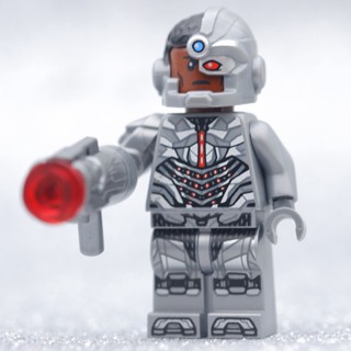 LEGO Cyborg Blaster Arm Hero DC  - LEGO เลโก้ มินิฟิกเกอร์ ตัวต่อ ของเล่น