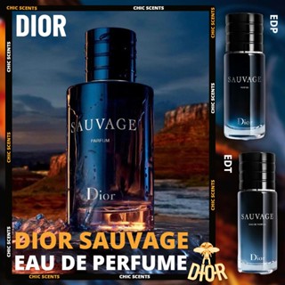 แท้ Dior SAUVAGE น้ำหอมผู้ชาย Wilderness Long Lasting EDP/EDT