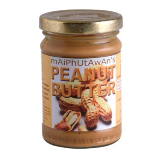 ไม้ภูตะวันเนยถั่วลิสง 240กรัม  /  Mai Phu Tawans Peanut Butter 240g.