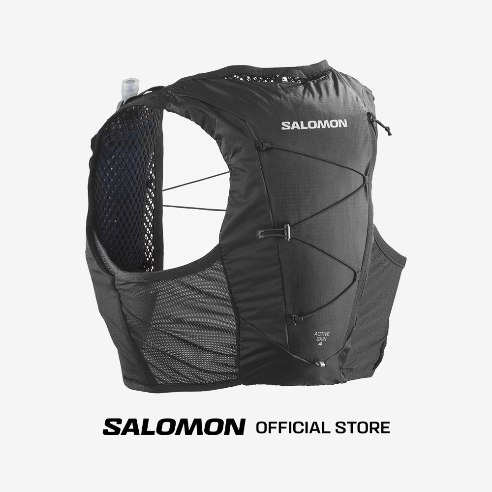 SALOMON ACTIVE SKIN 4 SET สี BLACK กระเป๋าใส่น้ำ สำหรับวิ่งเทรล ความจุ 4 ลิตร UNISEX