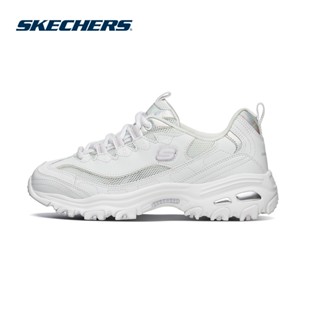 Skechers สเก็ตเชอร์ส รองเท้า ผู้หญิง Sport DLites 1.0 Shoes - 66666200-WHT