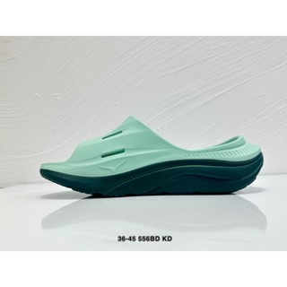 ของแท้ /Hoka One One รองเท้าแตะชายหาด พื้นหนา เสริมส้น รูปวันพีช แฟชั่นฤดูร้อน