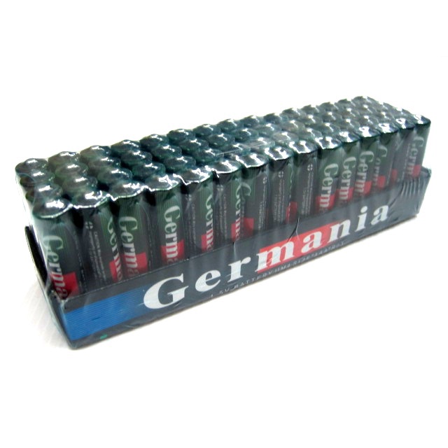 ส่งเร็ว⚡️ *พร้อมส่ง* ถ่าน AAA เจอมาเนียร์ Germania Battery Size AAA R03 UM4 1.5V 1 กล่อง จำนวน 60 ก้