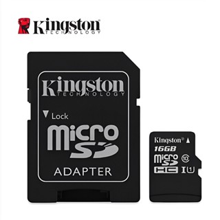 ส่งไว🚚 ✅Kingston Micro SD Card 16GB 32GB Class 10 UHS-I Micro SD Card Faster สินค้าแท้พร้อมส่ง✅