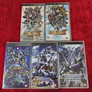 แผ่นแท้ PSP Gundam (ULJS 00460/ULJS 00352/ULJS 00025/ULJS 00065/ULJS 00363)