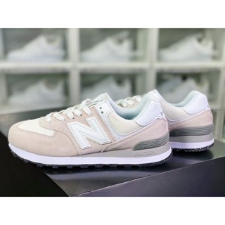 ของแท้ New Balance NB ML574LGI รองเท้าผ้าใบที่ทนต่อการสึกหรอ รองเท้าวิ่งสบายสำหรับผู้ชายและผู้หญิง รองเท้าลำลองระบายอากาศ