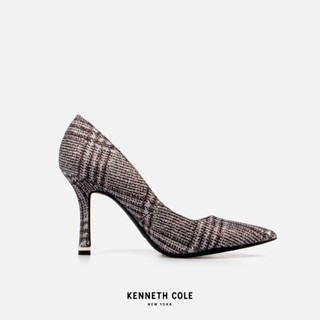 KENNETH COLE รองเท้าส้นสูงผู้หญิง รุ่น ROMI PUMP สีดำ/ขาว ( HEL - KL22ROP07-003 )