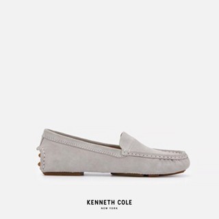 KENNETH COLE รองเท้าส้นแบนผู้หญิง รุ่น MINA DRIVER สีเทา ( FLT - GSF1031SU-984 )