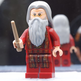 LEGO Albus Dumbledore Dark Red Robe Harry Potter