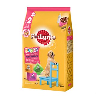 อาหารสุนัข PEDIGREE PUPPY BEEF AND MILK 1.3 กก.