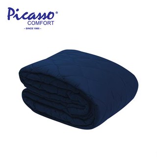 ผ้ารองกันเปื้อน TWIN SIZE PICASSO SMILE สี NAVY