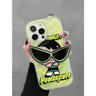 เคสโทรศัพท์มือถือ ลายแว่นตากันแดด Powerpuff Girls สําหรับ Apple iPhone 14 13 12 11 Pro Max 14pro 13