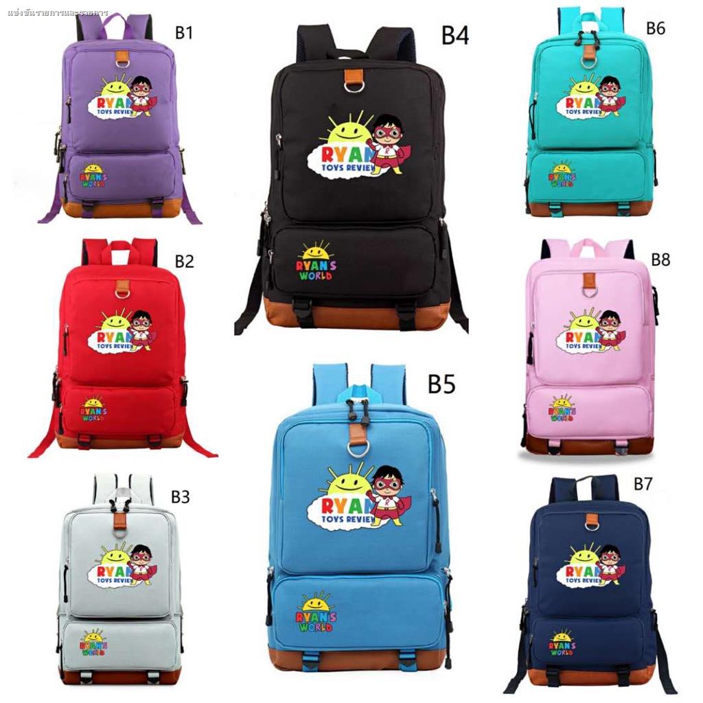 Ryan toys review outdoor backpack bag Ryan‘s World school bag