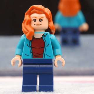 LEGO Jurassic World Claire Dearing Turquoise Shirt