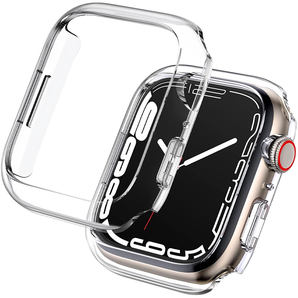 ♛Cover For Apple watch Case 44mm 40mm 42mm 38mm iWatch serie SE 6 5 4 3 Accessories Screen Protector Apple watch 7 45mm