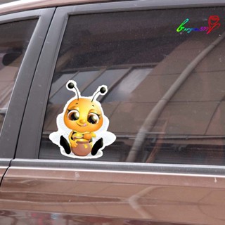 【AG】Wall Sticker Cartoon Bee Pattern PVC Refrigerators Door Decal for Car