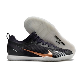 Nike Air Zoom Mercurial Vapor XV Pro IC รองเท้าฟุตบอล สีดํา Eur39-45