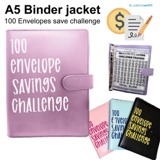 Calciwj Envelope Challenge Binder Fun Easy Way to Teach Kids Money Saving Take Control
