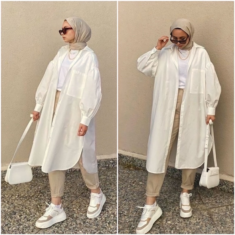 ✨เสื้อตัวยาว สไตล์สวย มุสลิมใส่ได้ ✨‼️SALE‼️ขาดทุน