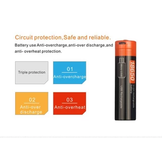 Nicron แบตเตอรี่ ความจุสูง 18650 2600Mah สําหรับ N8 B70 B70Plus N8F B60 H25 B71 N6 B200 F81