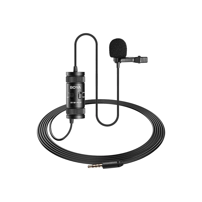 BOYA BY-M1 Pro II Lavalier Microphone ใช้งานได้กับสมาร์ทโฟน แท็บเล็ต กล้อง และเครื่องบันทึกเสียง thumbnail 10