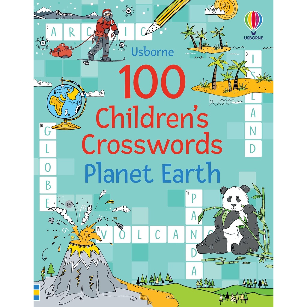 NEW! หนังสืออังกฤษ 100 Children's Crosswords: Planet Earth (Puzzles, Crosswords and Wordsearches) [P