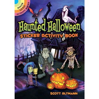 NEW! หนังสืออังกฤษ Haunted Halloween Sticker Activity Book (Little Activity Books) -- Other printed item