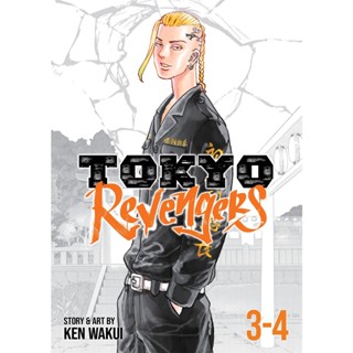 NEW! หนังสืออังกฤษ Tokyo Revengers (Omnibus) Vol. 3-4 (Tokyo Revengers) [Paperback]