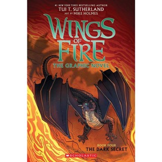 NEW! หนังสืออังกฤษ The Dark Secret (Wings of Fire Graphic Novel #4) (Wings of Fire) [Paperback]