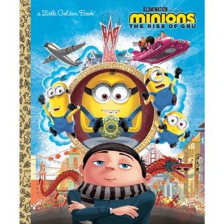 NEW! หนังสืออังกฤษ Minions: the Rise of Gru Little Golden Book [Hardcover]