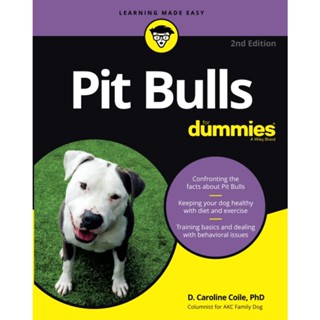 NEW! หนังสืออังกฤษ Pit Bulls for Dummies (2ND) [Paperback]