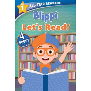 NEW! หนังสืออังกฤษ Blippi: Lets Read! : 4 Books in 1! (All-star Readers) [Paperback]