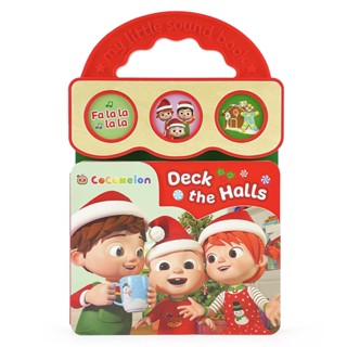 NEW! หนังสืออังกฤษ Cocomelon Deck the Halls (Board Book) [Hardcover]