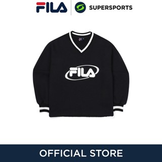 FILA Heritage Overfit V-Neck เสื้อลำลองผู้ใหญ่