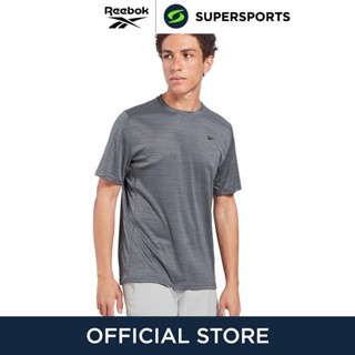 REEBOK Mélange Athlete เสื้อออกกำลังกายผู้ชาย เสื้อกีฬา