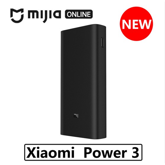 ✑20000mAh Xiaomi Power Bank 3 PLM07ZM พาวเวอร์แบงค์ ชาร์จไว