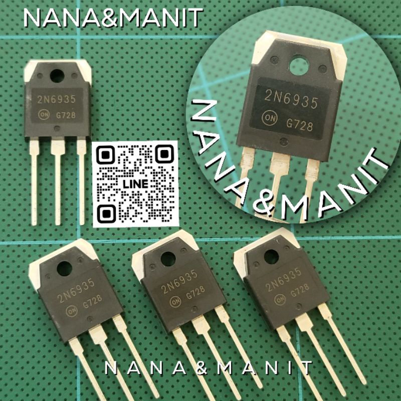 2N6935 TO-247 NPN 15A 650V (งานแท้) แพ็คละ2ตัว
