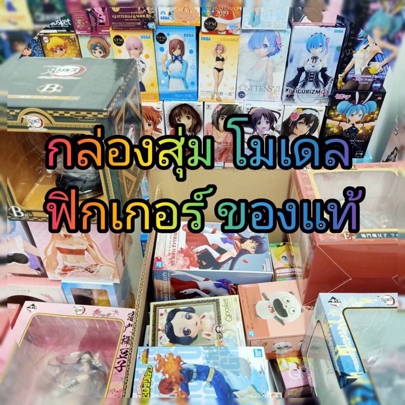 กล่องสุ่ม โมเดล ฟิกเกอร์คุ้มๆ ของแท้มือ1 พร้อมส่ง