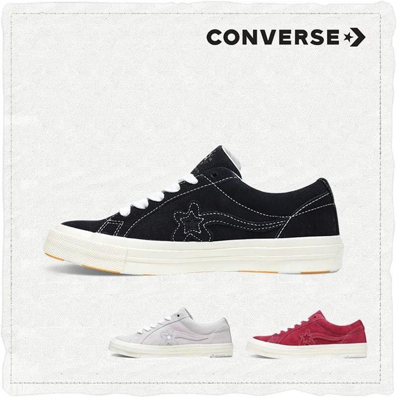 Converse One Star Ox Tyler The Creator Golf Le Fleur Mono In  Black Men Women Shoes Sneakers
