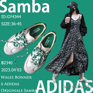 Wales Bonner x Adidas Originals Samba GY4344 authentic casual shoes sneakers running shoes