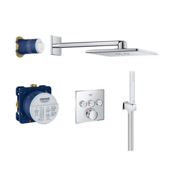 GROHE GRT SMART CONTROL SET THERMOSTAT BUILT-IN SHOWER SYSTEM SQUARE3SC34706000 SHOWER FAUCET WATER VALVE BATHROOM ACCES