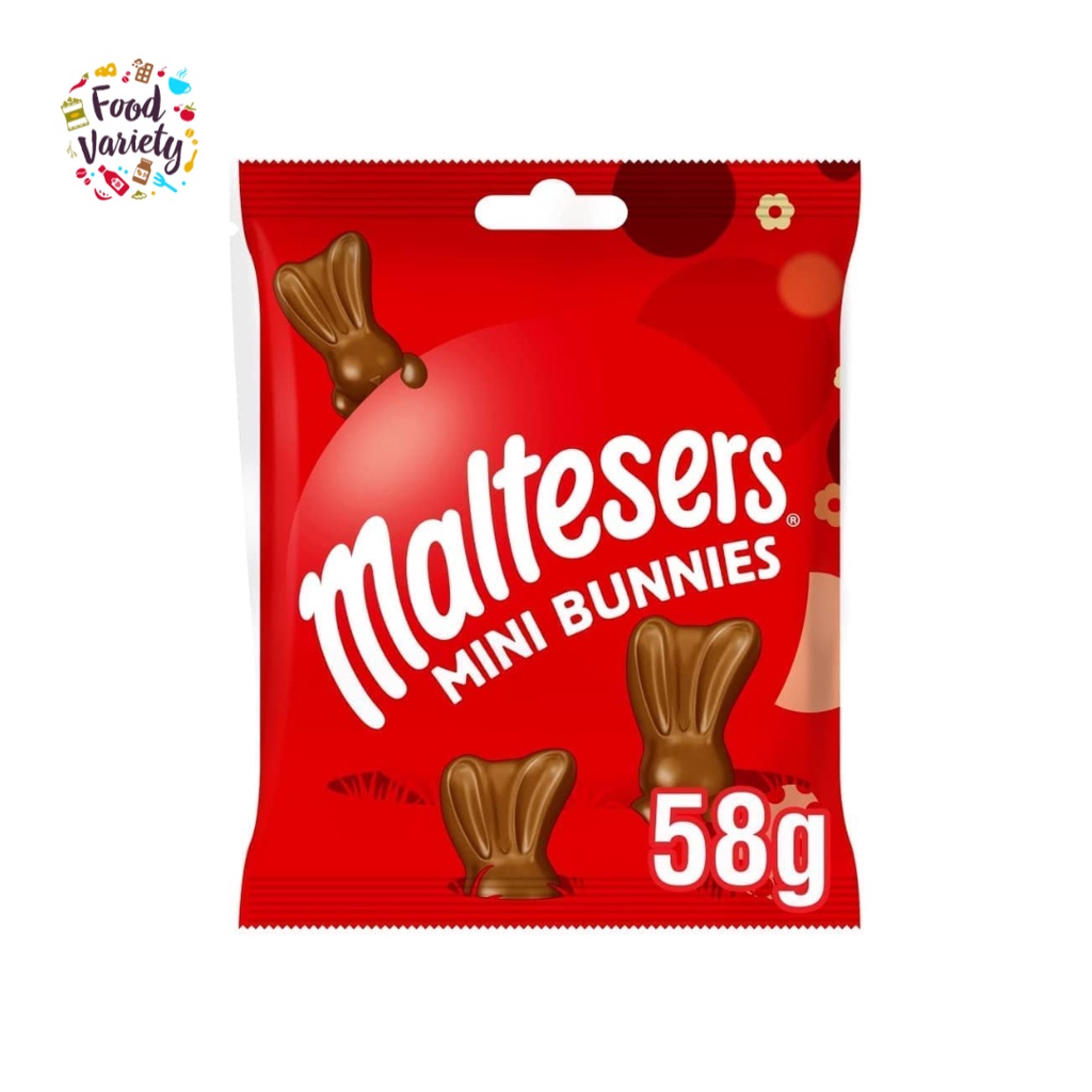 [Best Before 20-Sep-2026]Maltesers Chocolate Mini Bunnies Bag 58G