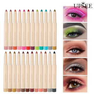 [UPSEE]* ดินสออายแชโดว์ 0.85 กรัม ปลอดภัย สําหรับคลับ เพิ่มความสว่าง ไฮไลท์ ปากกา สีสันสดใส