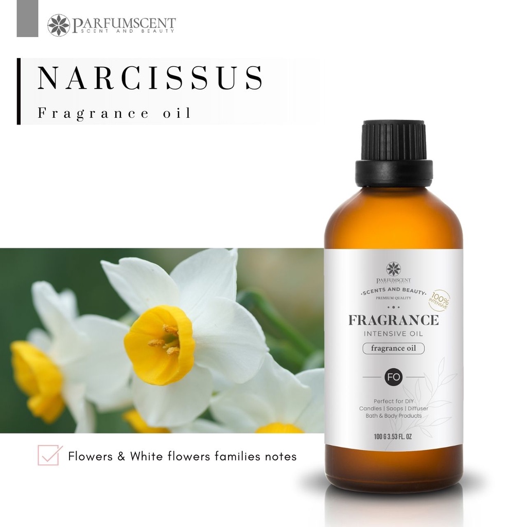 PARFUMSCENT หัวน้ำหอม Narcissus Fragrance Oil