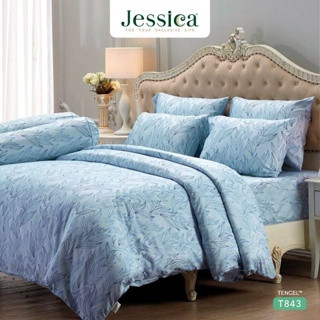 Jessica ผ้านวม 90 x 100 นิ้ว (ไม่รวมผ้าปูที่นอน) Tencel ทอ 500 เส้น พิมพ์ลาย กราฟฟิก T843 #เจสสิกา ผ้าห่ม