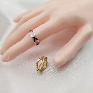 infinity ring แหวน แหวนอินฟินิตี้ อินฟินิตี้ แหวนLove  แหวนไม่ลอกไม่ดำ ของขวัญให้แฟน name4gift อินฟีนีตี้รอบวง ลดราคา