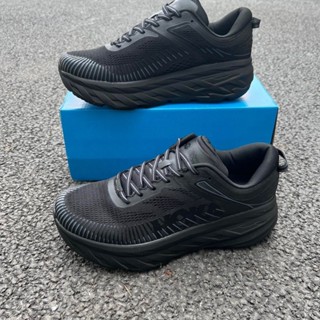 Hoka Bangdai 7 Bondi 7 รองเท้าวิ่ง เข้ากับทุกการแต่งกาย สไตล์ฮ่องกง ญี่ปุ่น แฟชั่นฤดูใบไม้ผลิ ฤดูร้อน สําหรับผู้ชาย ผู้หญิง