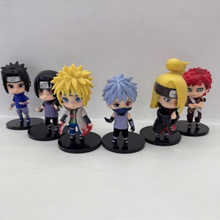 NEW Anime Figure Naruto Doll Toy Kawaii Kakashi Sakura Gaara Minato