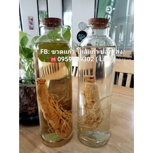 ขวดดองโสมขนาด  500 ml